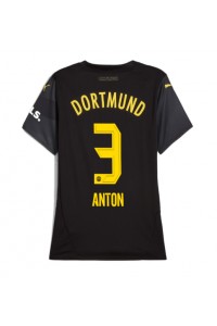 Fotbalové Dres Borussia Dortmund Waldemar Anton #3 Dámské Venkovní Oblečení 2024-25 Krátký Rukáv